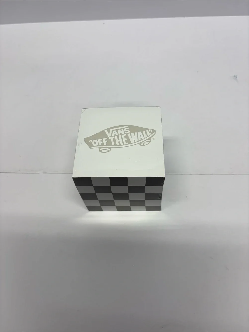 Vans - Off The Wall Paper Note Cube Promotional Sticky Notes Self-Stick Note Pad